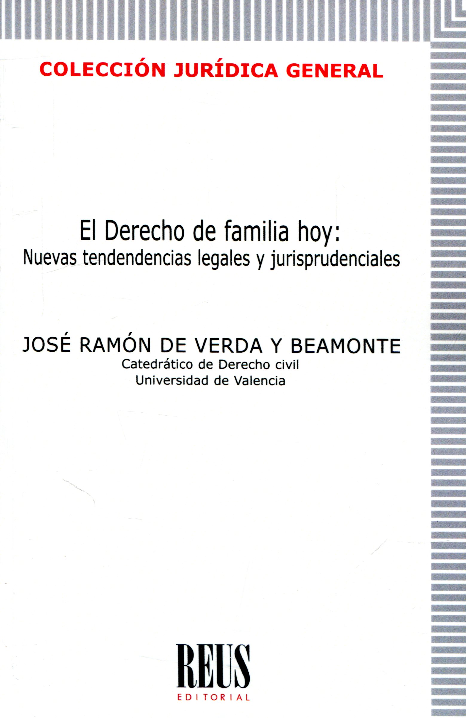 El Derecho de familia hoy