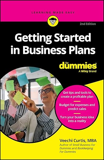 Getting started in business plans. 9781394237340