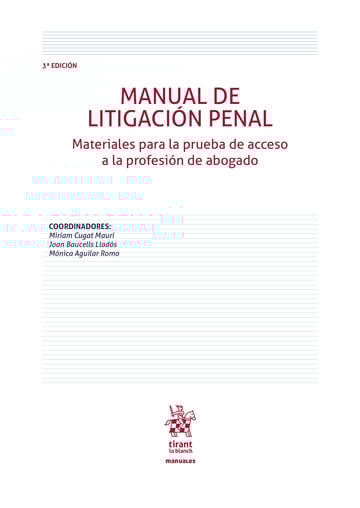Manual de Litigación Penal