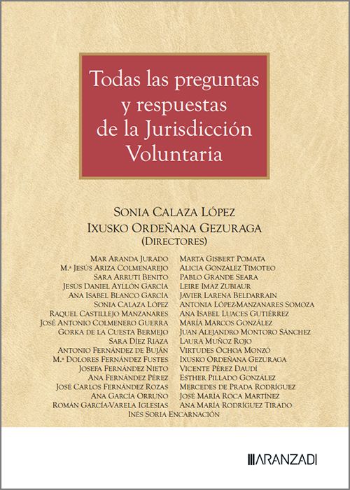 Todas las preguntas y respuestas de la Jurisdicción Voluntaria