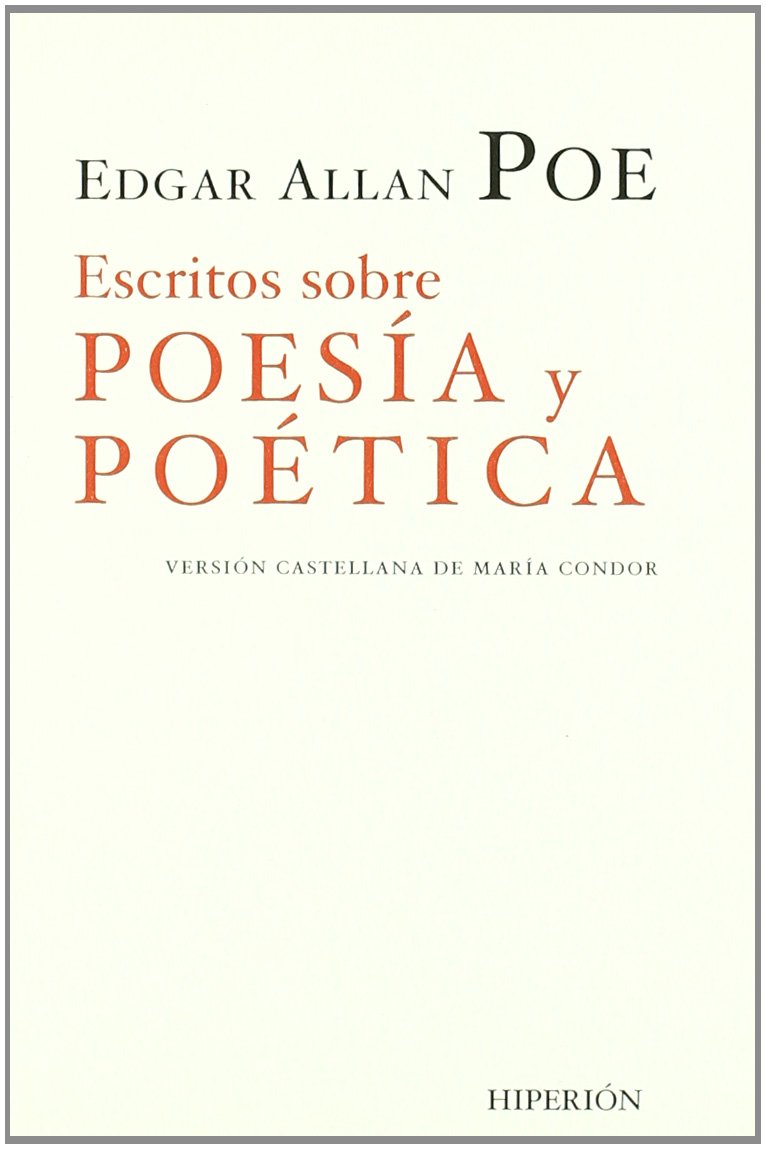 Escritos sobre poesía y poética. 9788475179032