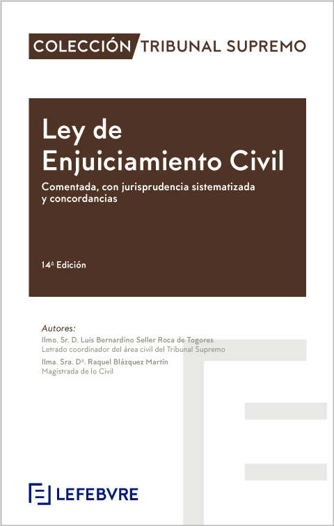 Ley de Enjuiciamiento Civil Comentada . 9788410431133