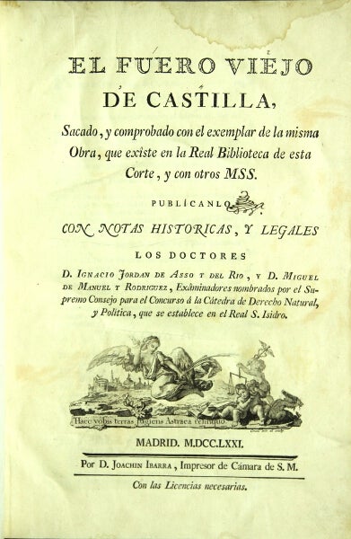 El Fuero Viejo de Castilla. 9788484062141