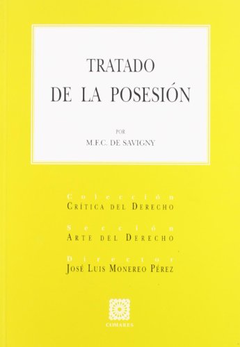 Tratado de la posesión. 9788484449737