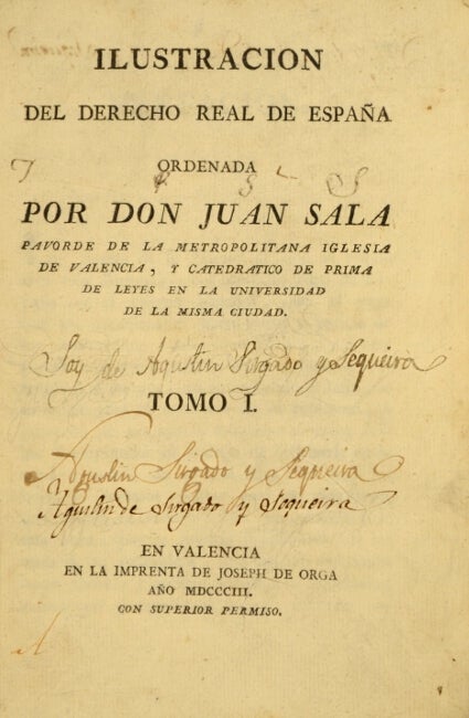 Ilustración del Derecho Real de España. 9788495283894