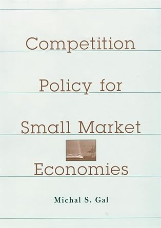 Competition policy for small market economies. 9780674010499