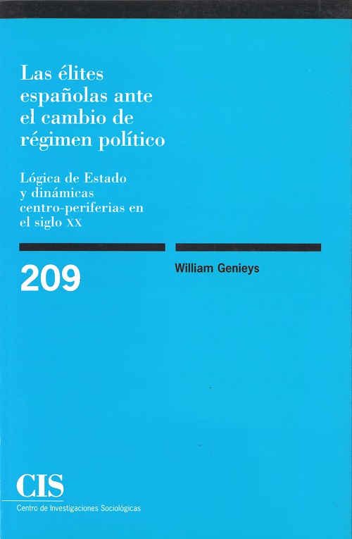 Las élites políticas ante el cambio de régimen político. 9788474763669