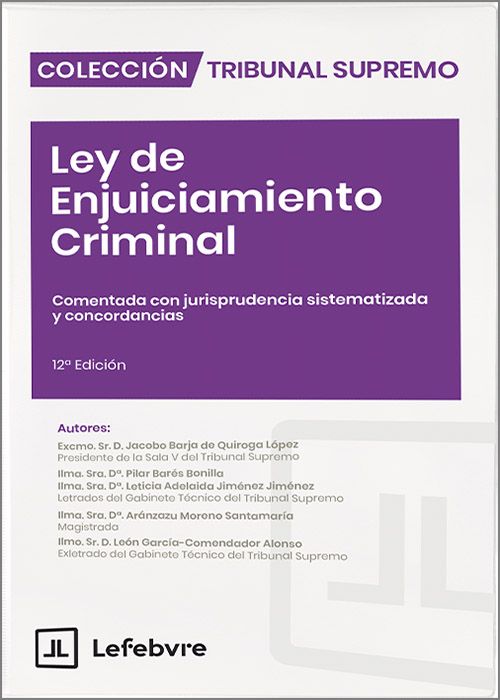 Ley de Enjuiciamiento Criminal . 9788410431997