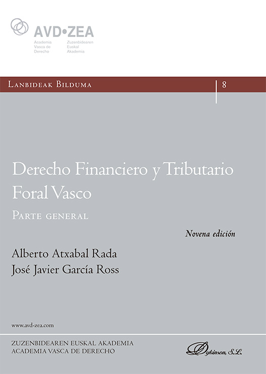 Derecho Financiero y Tributario Foral Vasco. 9791370065171