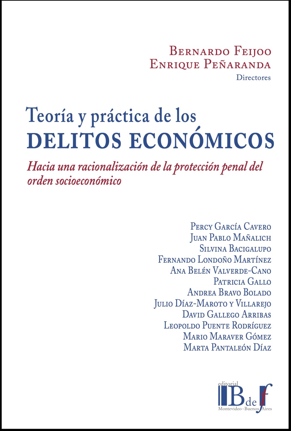 Teoría y práctica de los delitos económicos. 9789915684567