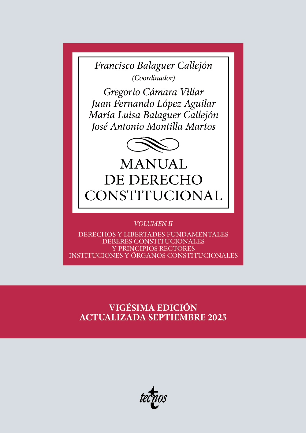 Manual de Derecho Constitucional. 9788430992720
