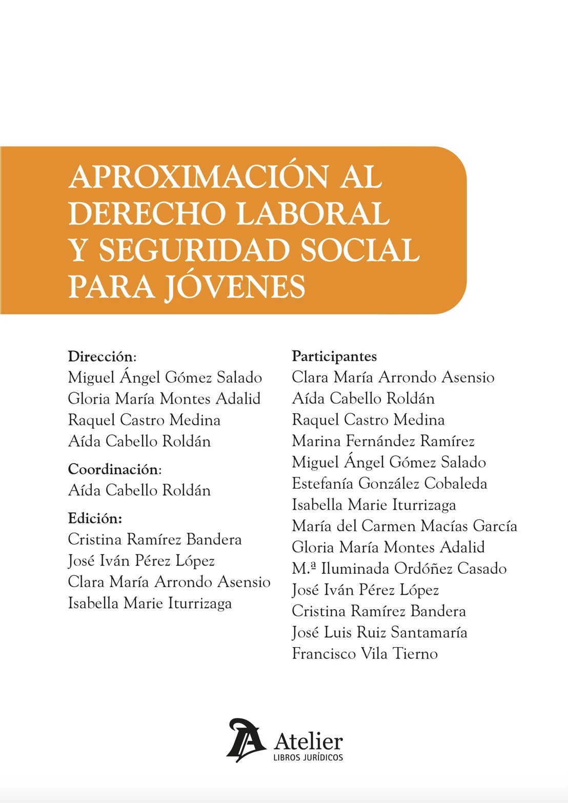 Aproximación al derecho laboral y Seguridad Social para jóvenes. 9791387867607