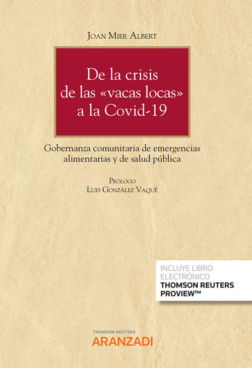 De la crisis de las 'vacas locas' a la Covid-19. 9788411242189