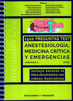 1500 preguntas test de Anestesiología, Medicina crítica y Emergencias. 9788413201542